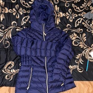 EUC Michael Kors woman’s coat with hood size M